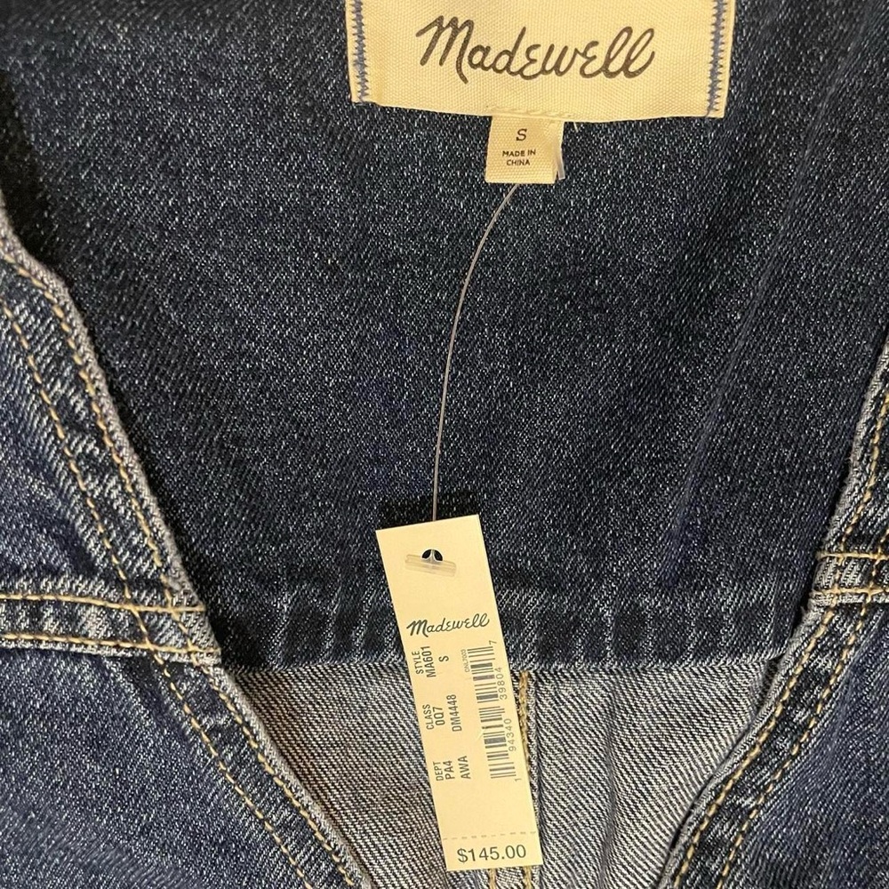 Madewell Blue Denim Jumpsuit - Picture 4 of 4